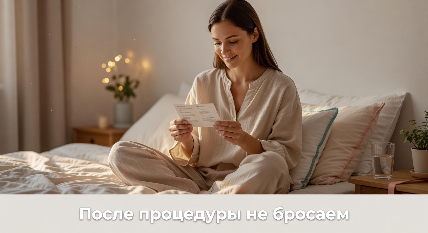 Что дают в Подружках после процедуры — а в других салонах нет
