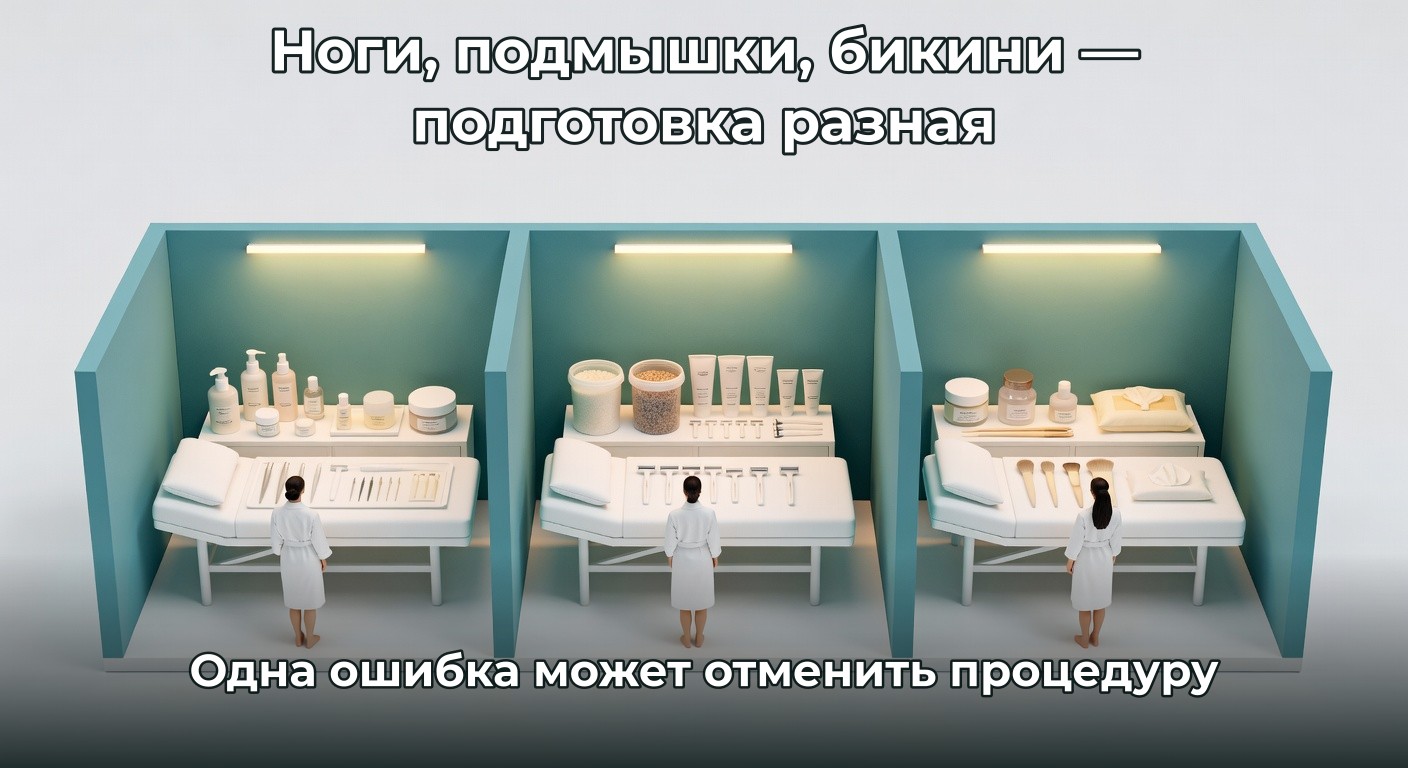 Как правильно подготовиться к лазерной эпиляции: инструкция по зонам