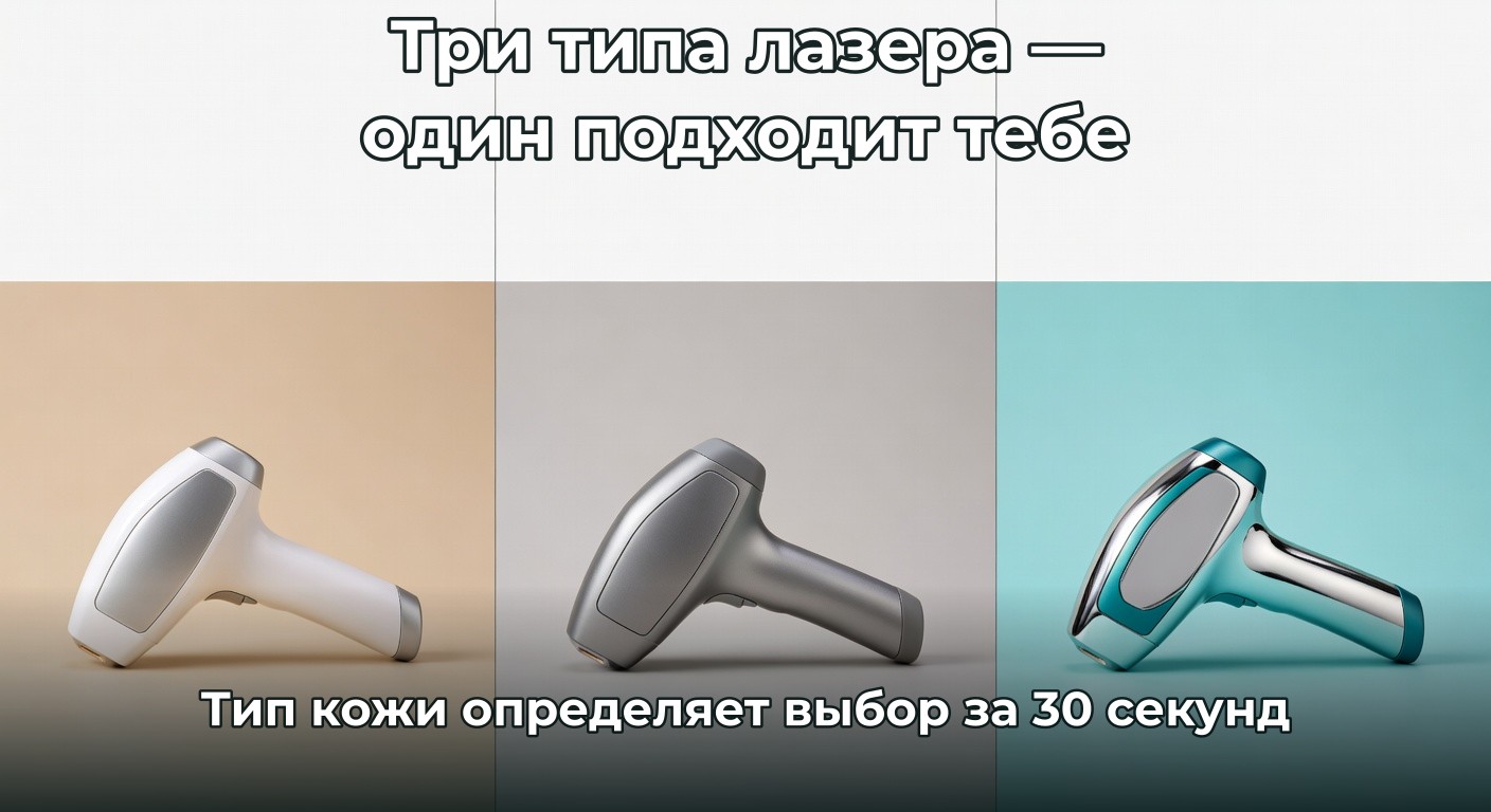 Какой лазер выбрать за 30 секунд: экспресс-тест по фототипу