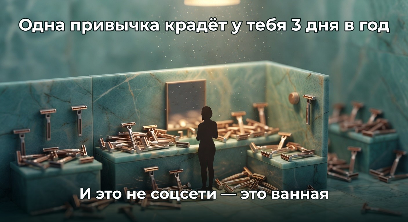 Скрытая математика: сколько дней жизни съедает одна ежедневная привычка