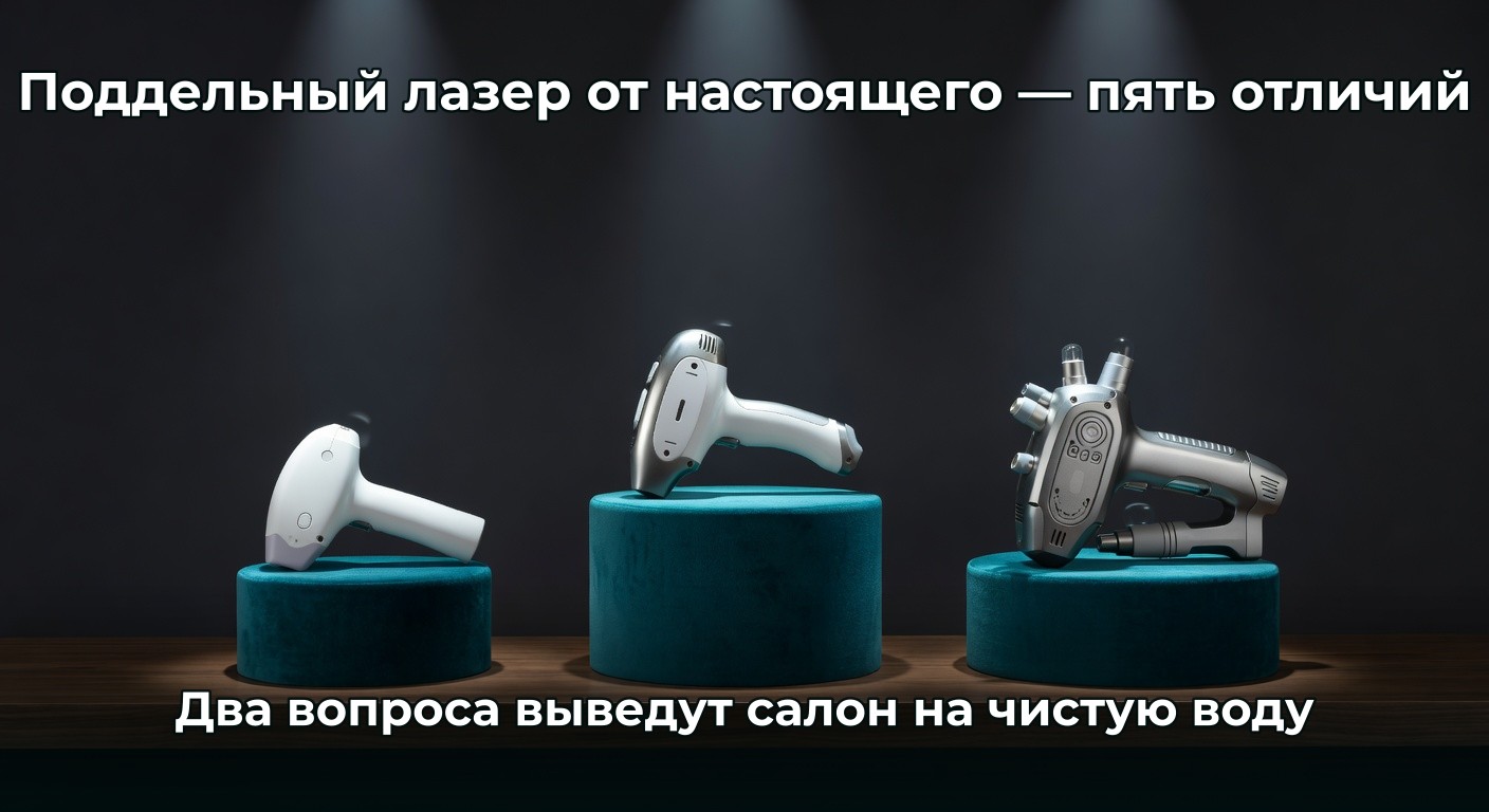 180 минут вопросов спасают от поддельного лазера: чек-лист для салона