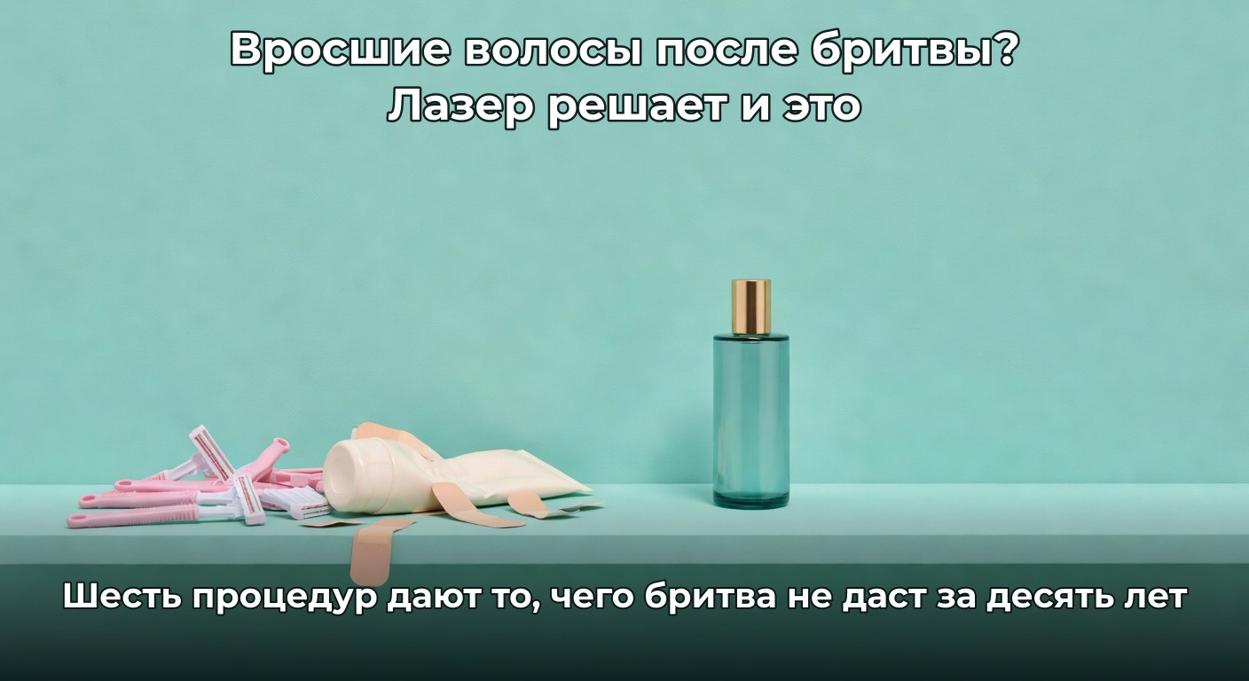 Как 6 процедур дают то, что бритва не дает за 10 лет