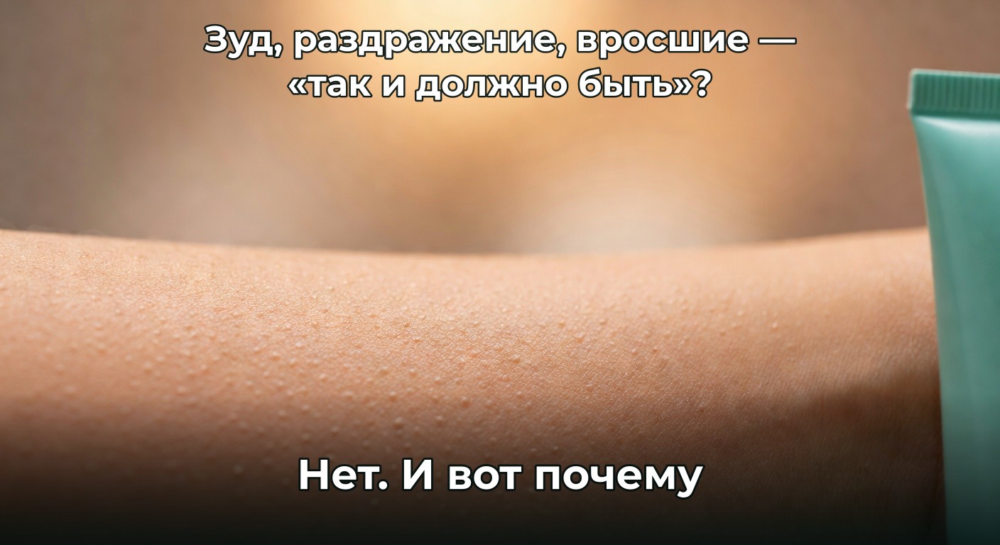 Почему после бритья интимной зоны появляется раздражение — и это не норма