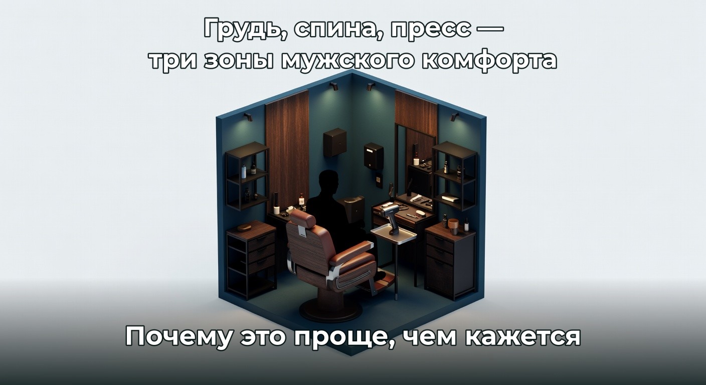 Три зоны мужского комфорта: когда бритва не справляется