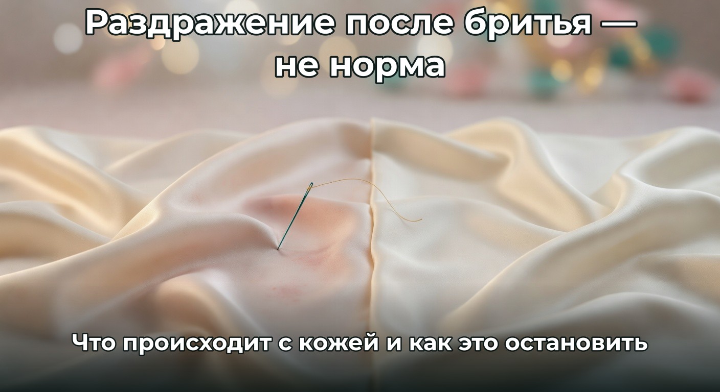 Почему кожа краснеет после бритья и как её восстановить за 3 дня
