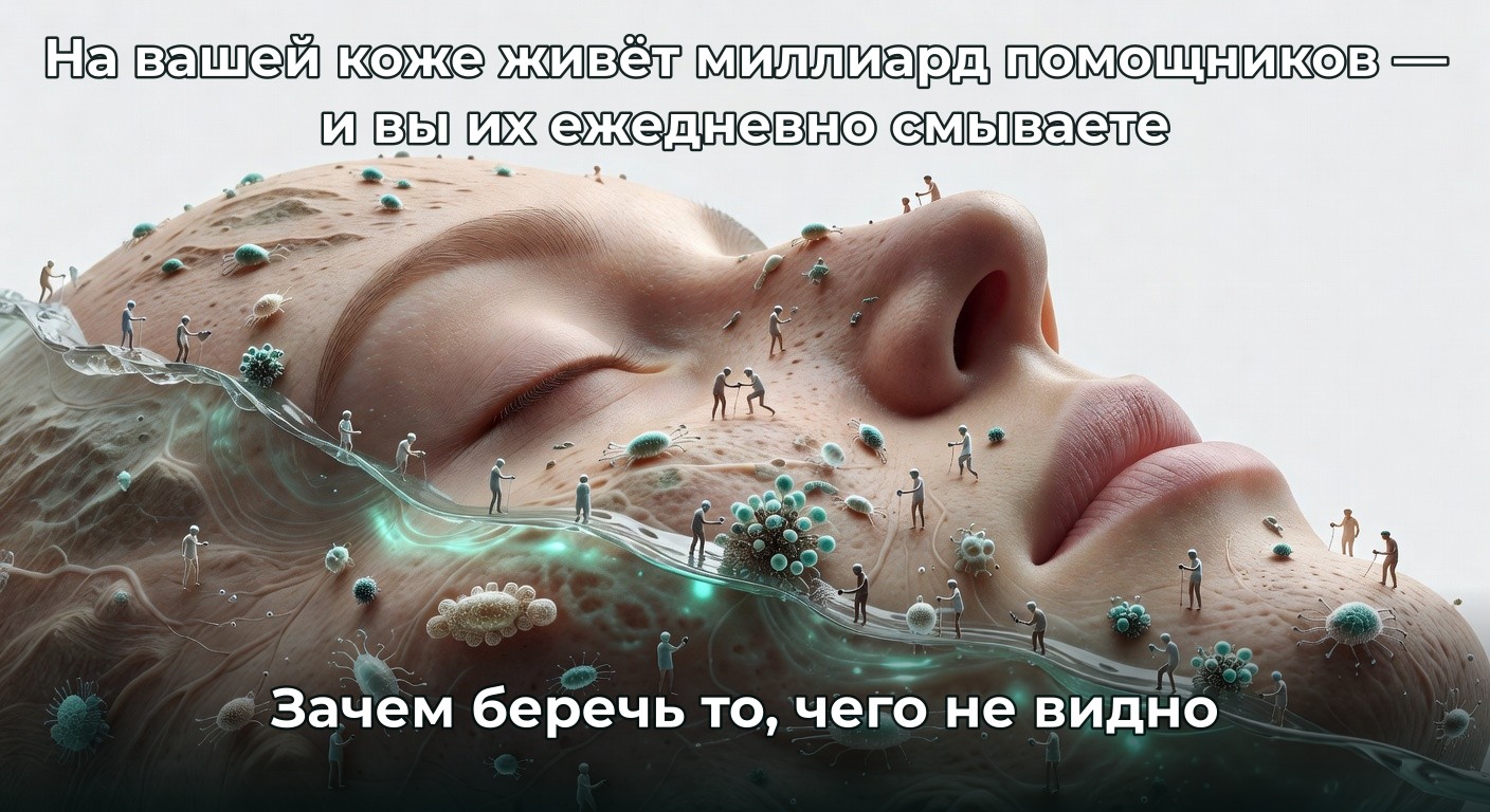 Микробиом кожи: почему миллиард невидимых помощников важнее дорогого крема